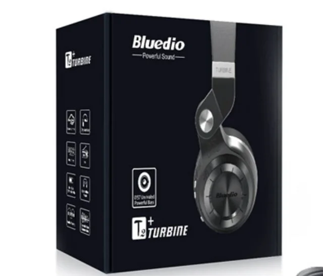 Беспроводные стереонаушники Bluedio T2 + Bluetooth 5 0 sd карта FM радио гарнитура с