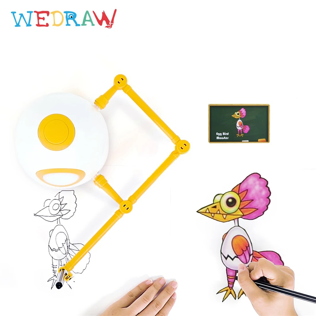 Wedraw Eggy дети Рисование робот гений комплект обучения образовательные технологии игрушки Электронные Домашние животные электронные игрушки