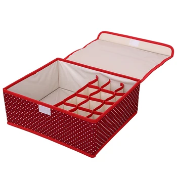 

Underwear Storage Box Two-in-one Thickened Bra Underwear Storage Box Socks With Lid Finishing Box Classification Storage Box