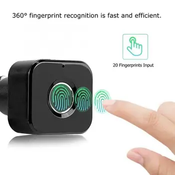 

Intelligent Keyless Biometric Electric Fingerprint Cabinet Lock for Office Drawer File Cabinet Smart Lock