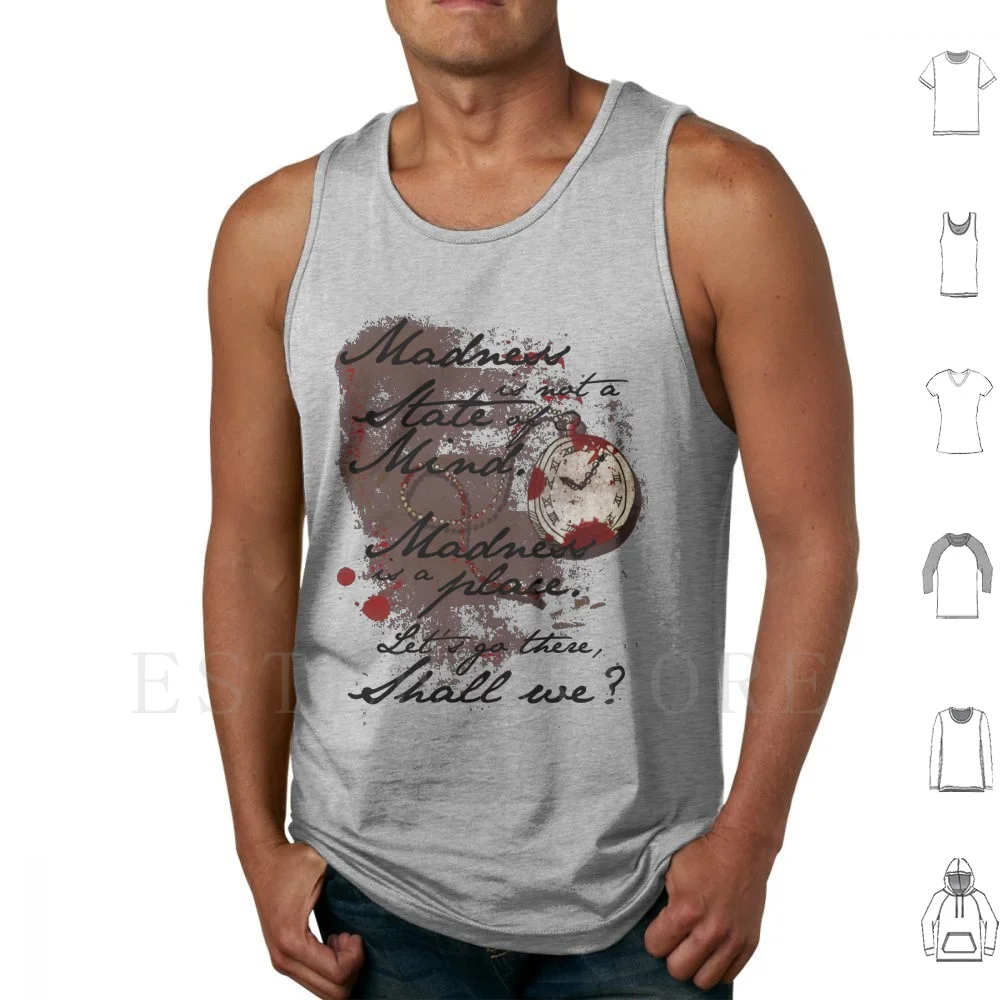 Alice Pazza I Resi: Canottiere Folle Canottiera Senza Maniche Alice In Alice La Pazza Rende Alice Liddell Videogioco Jenn