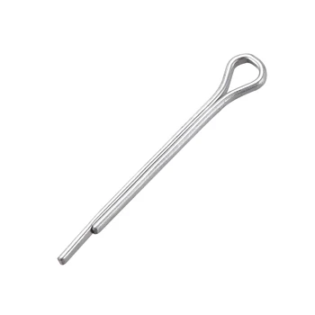 

uxcell 250 Pieces Split Cotter Pin 3/64 inch - 1/8 inch Dia x 25/64 inch - 2 23/64 inch Length Carbon Steel 2-Prongs Silver
