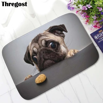 

Print Doormat Non-slip Floor Mat Pad Kitchen Room Carpet Mats Water Absorption Rug Go Away Mat Microfiber Washable Welcome Rugs