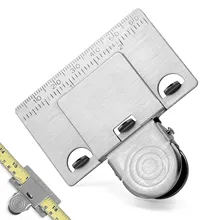 

Measuring Tape Aid Clip Convenient Precise Tape Wood Measure Locate Multifunctional Accurate Calibration Instrument Woodworking