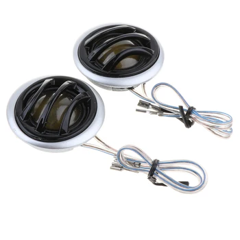 

2x Car Audio Silk Film Treble Speaker Magnetic Car Audio System Modification Upgrade Treble Ball Loudspeaker