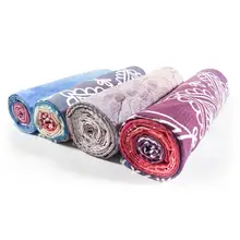 Коврик для йоги, полотенце, покрывало, складной, нескользящий, портативный, мягкий, йога коврик для пилатеса, одеяло, полотенца покрывала для фитнеса, спортзала, спортивные коврики, одеяло