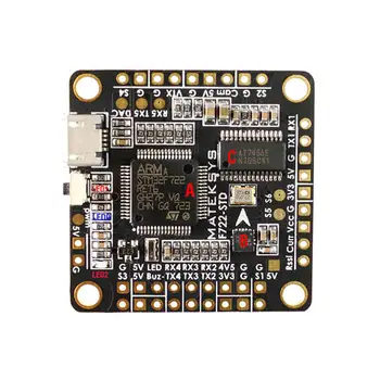

Matek Systems F722-STD STM32F722 F7 Flight Controller Built-in OSD BMP280 Barometer Blackbox for RC Drone