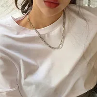 AOMU-Double-Layer-Fashion-Crystal-Rhinestones-Clavicle-Chain-Alloy-Geometric-Necklaces-Sweater-Chain-Jewelry-For-Women_副本