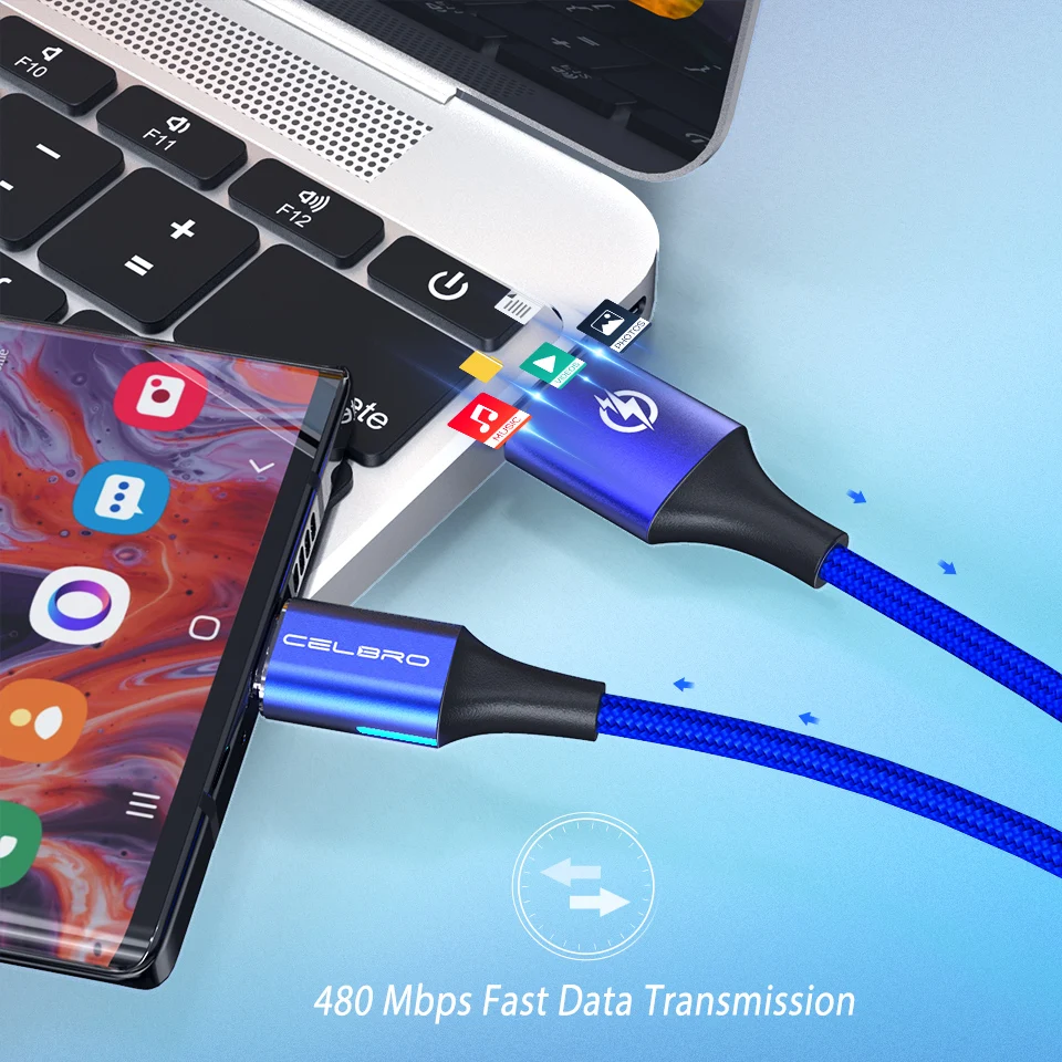 Быстрый mi cro Usb type C кабель 5А Магнитный кабель 1,5 м 2 м Usbc mi crousb кабель для huawei Honor V30 Xiaomi mi Note 10 CC9 Pro 9 Lite