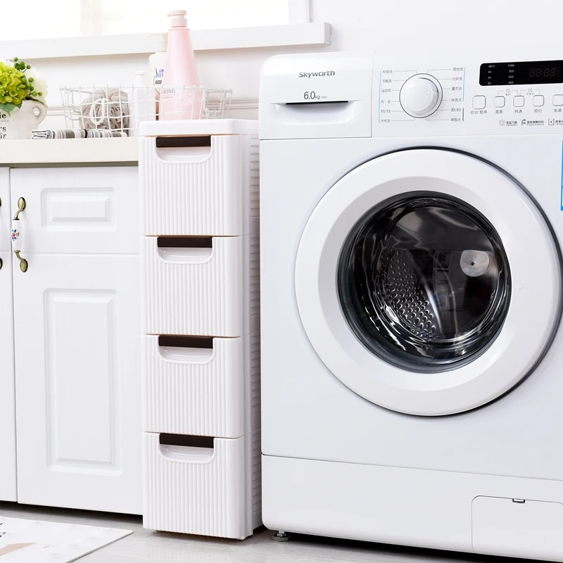 

Bathroom Rack Floor Toilet Storage Cabinet Drawer Kitchen Crevice Storage Toilet Corner Cabinet Side Cabinet Narrow Bathroom