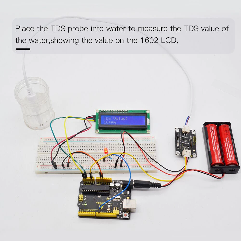 Keyestudio TDS   V1.0      Arduino Unor3   