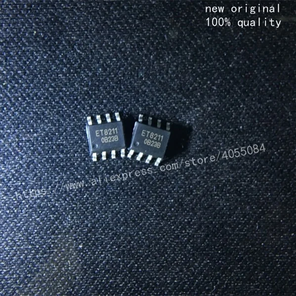 

5PCS ET8211 ET8211 2-channel 16 bit digital audio signal demodulation D / a converter