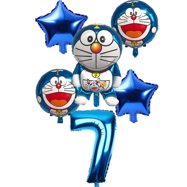 6 pcs-blue 6 шт./компл. 32 маленький воздушный шар музыкальная кошка Globos свадебные шары с днем рождения, принадлежности для вечеринки воздушный шар - Цвет: 6 pcs-blue