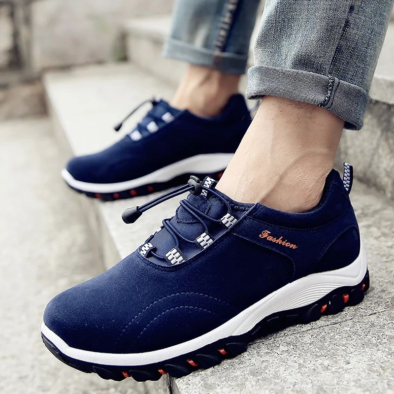 

Spring Autumn Men Vulcanized Shoes Pop Vogue Ventilation Fashion Sneakers Outdoors Tourism Men Shoes