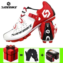 SIDEBIKE/Обувь для велоспорта; sapatilha ciclismo; Мужская и женская обувь для велоспорта; кроссовки для гонок и горного велосипеда; Профессиональные самозакрывающиеся кроссовки