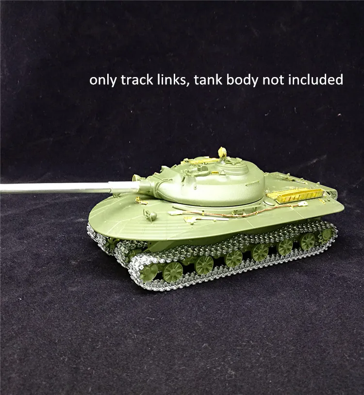 Фото Металлические звенья для гусениц в масштабе 1/35 с металлическим штифтом для советского тяжелого танка, модель 279, комплект для сборки SX35005 №3