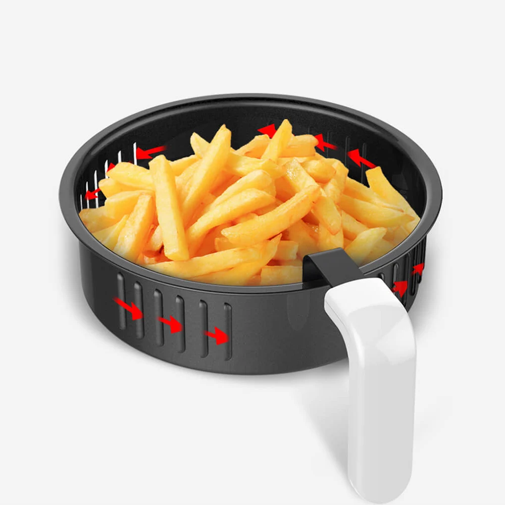 Xiaomi Mijia Liven Air Fryer 5L роторная бытовая электрическая фритюрница машина для картофеля фри кухонная техника интеллектуальная 1100 Вт 220 В