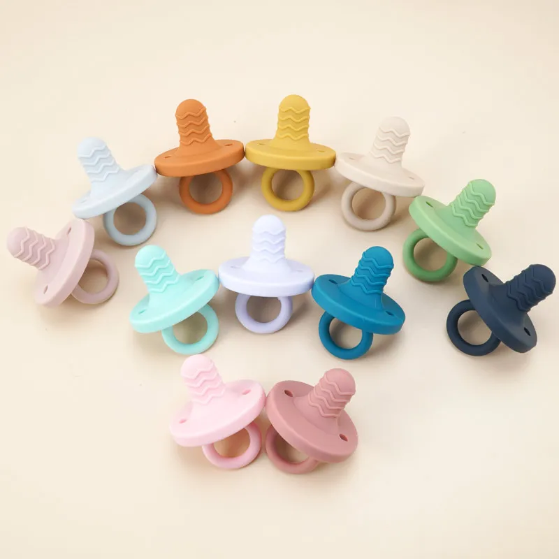 New Design Pacifier For Baby Dummy Nipples Teat Attachment Chewable Nursing Teething Toys Pacifier Holder Newborn Accessories