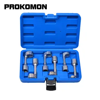 

6pc 1/2" Dr. Diesel Fuel Injector Line Injection Socket Set 12 14 16 17 18 19mm