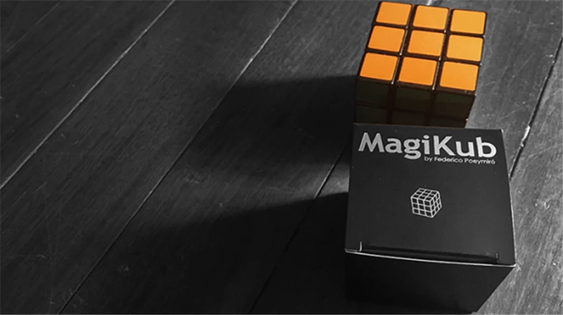 Beste MAGIKUB Door Federico Poeymiro (Gimmick En Online Instructies) Trick Mentalisme Magic Street Fun Illusion Kubus Rekwisieten