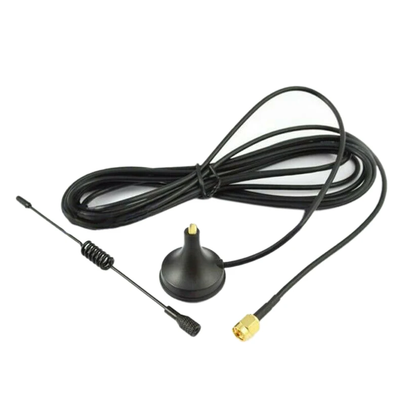 433Mhz 5Dbi Antenna GSM SMa Male Connector Magnetic Base for Ham Radio | Электроника