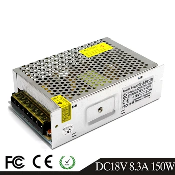 

150W 18V 8.3A Single Output Switching Power Supply Driver Transformers 110V 220V AC To DC18V Smps for CNC Machine DIY LED CCTV
