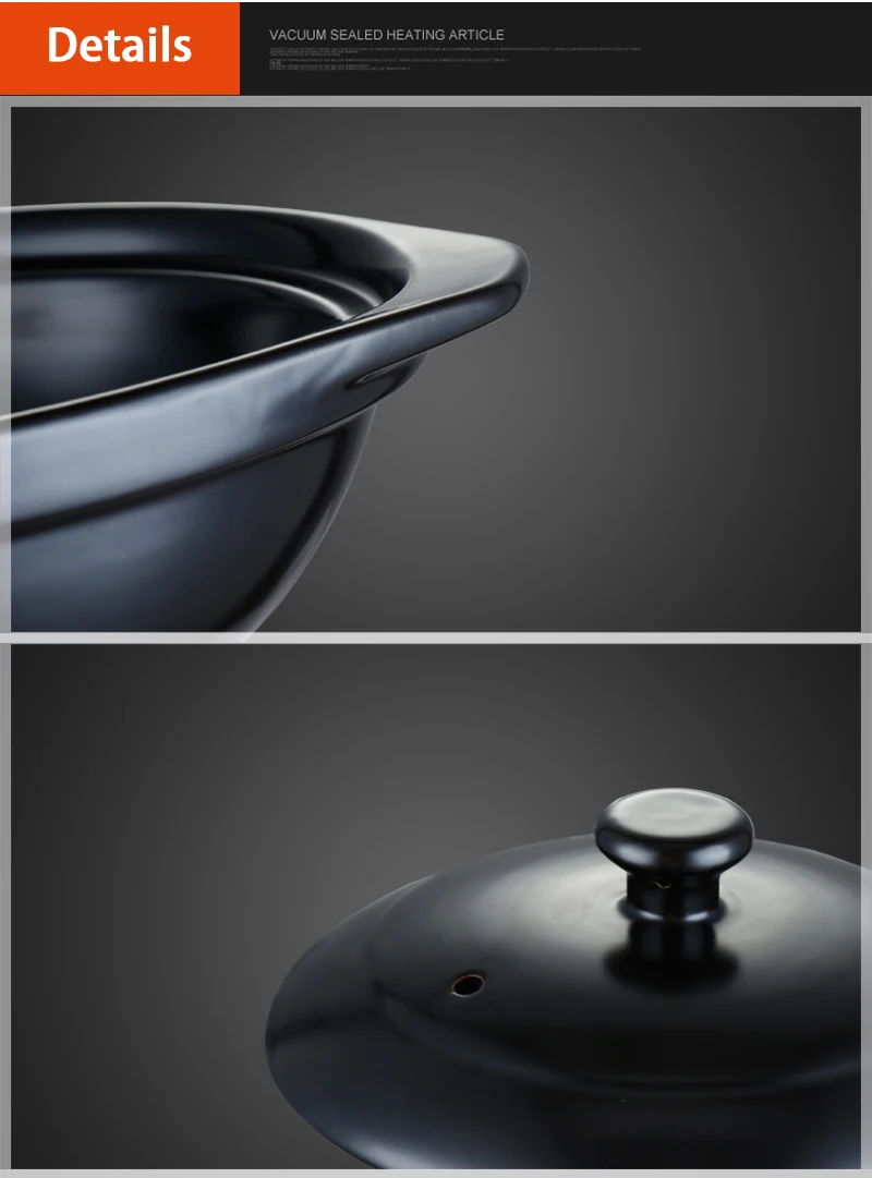 Generic Claypot Rice Ceramic Casserole Cooking Pot Pot Rice Cooking