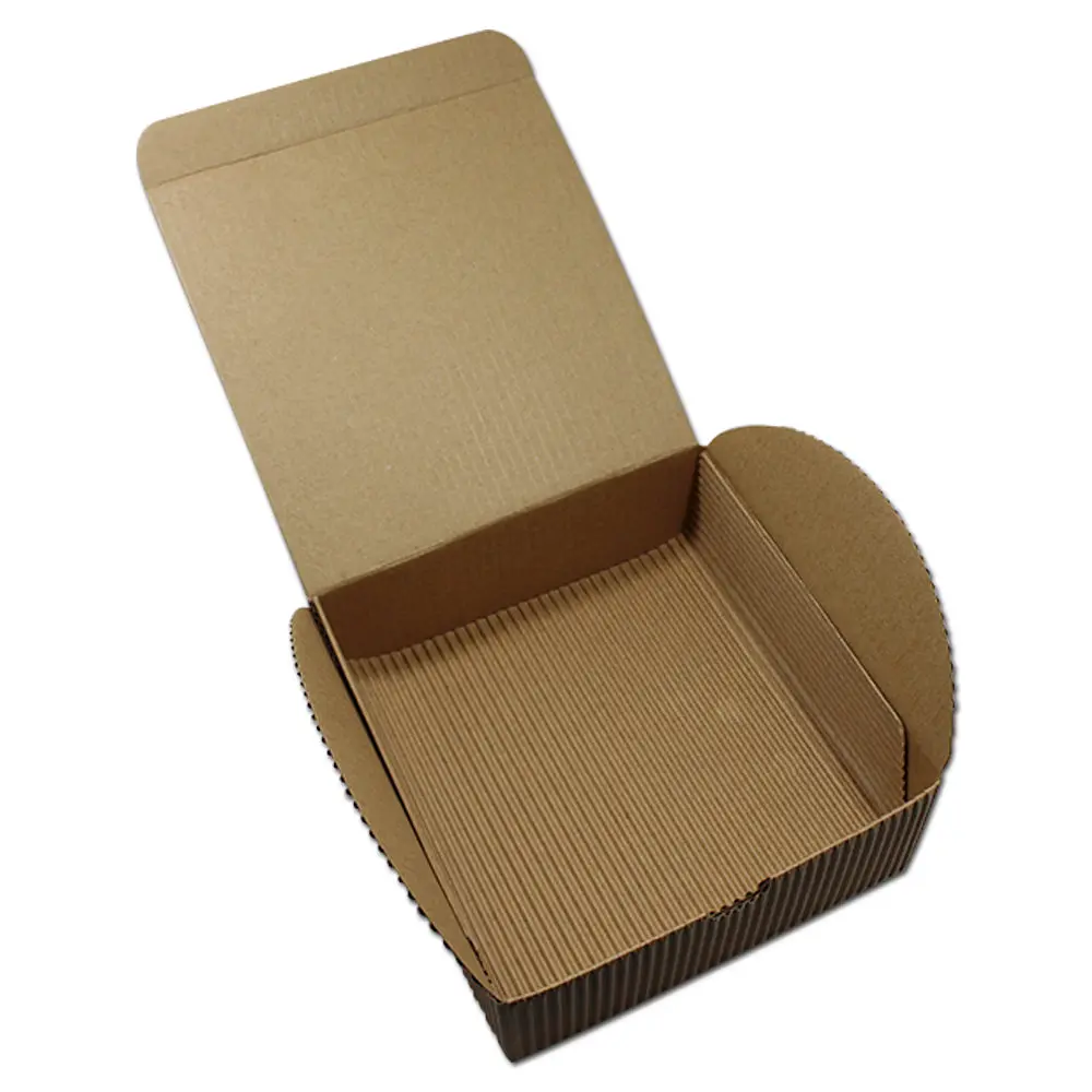 

20pcs/lot Kraft Paper box DIY Gift Corrugated Box Retail Cardboard Storage Paper Boxes For Party Cookie Bakery Food Packing