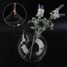 Прозрачная настенная ваза для аквариума из боросиликатного стекла L