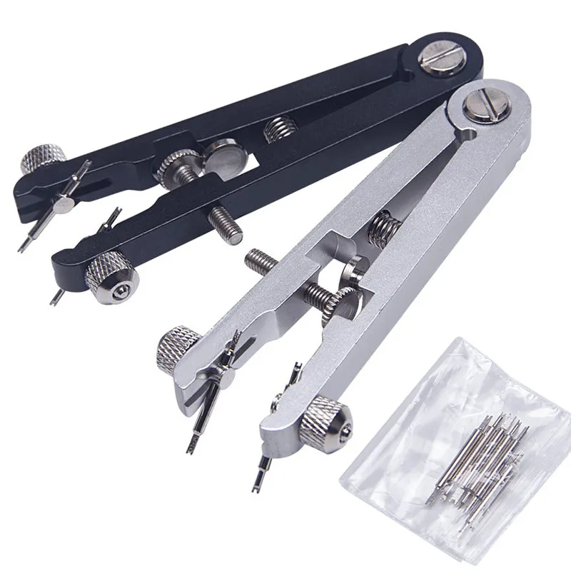 SteelVshapedWatchBandPinsRemovalPliersForcepsWatchRepairTool