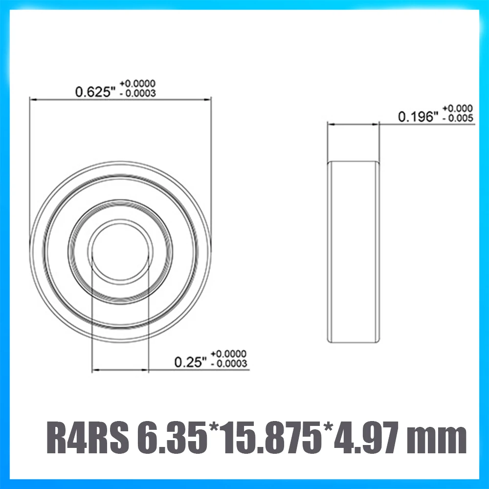 Рисунок 4 - R4 Гибридный керамический подшипник 6