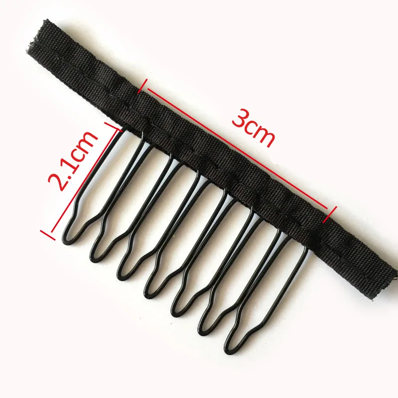 Wig-Comb-With-Polyster-Cloth-7-Teeth-Wig-Accessories-Hair-Wig-Combs-15-100Pcs-Wholesale-Black (3)