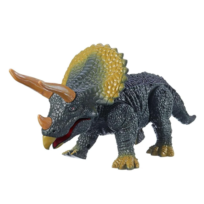 Электрический динозавр дистанционного управления игрушка ходячий Свет Звук Rc животное тираннозавр фигурка детские игрушки подарки