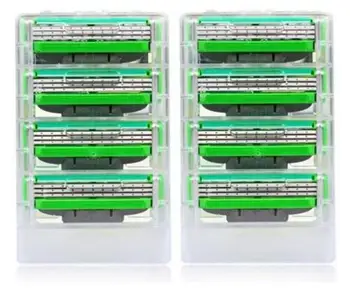 

8pcs/pack Men's Safety Razor Blades Face care Shaving blades Manual shaving Cassette for gillettee mache 3