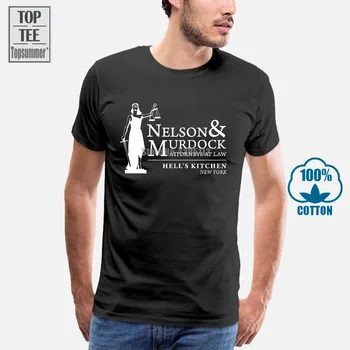 

Nelson & Murdock Law Inspired By Daredevil Punisher Printed T Shirt Cool Casual Pride T Shirt Men Unisex New Fashion Tshirt