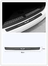

1PCS Car Trim Carbon Fiber decal car trunk scratch-resistant Styling Hyundai Genesis G80 G70 G90 GV80 car accessories