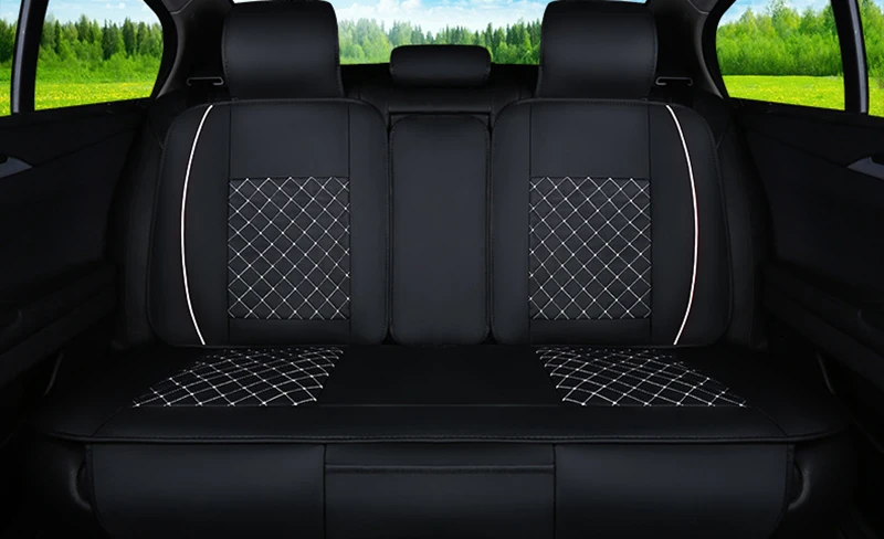 Универсальные автомобильные чехлы из искусственной кожи для Toyota Corolla Camry Rav4 Auris Prius Yalis Avensis SUV автомобильные аксессуары