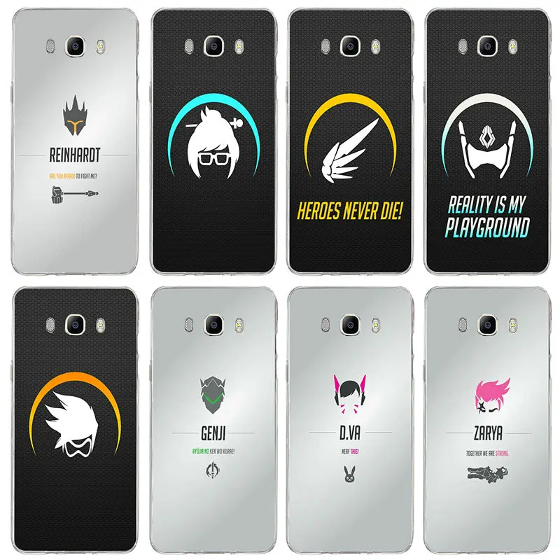 Overwatchs герой OW арт для Samsung Galaxy J1 Mini J2 J3 J4 J5 J6 J7 J8 2016 2017 2018 премьер-чехол телефона из