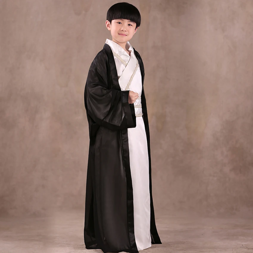 Hanfu танцевальный костюм для косплея, традиционная китайская одежда для детей, для взрослых, для маленьких мальчиков и девочек, праздничная одежда в древнем стиле