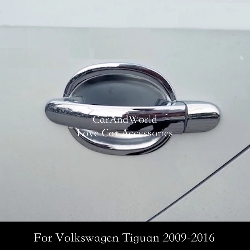 Накладка на дверную ручку для Volkswagen VW Tiguan 2009 2010 2011 2012 2013 аксессуары для украшения автомобиля