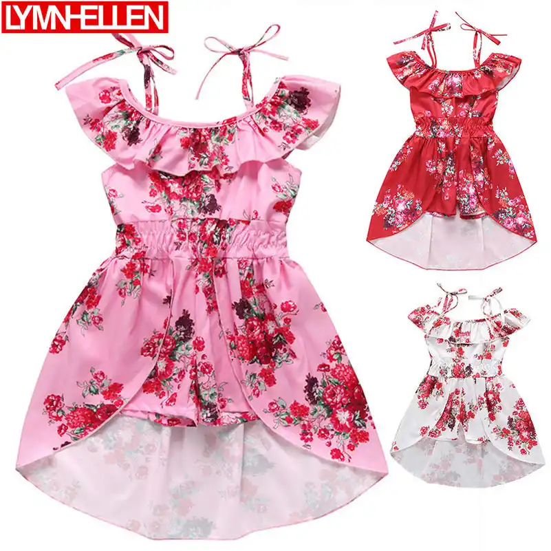 girls flowery dress