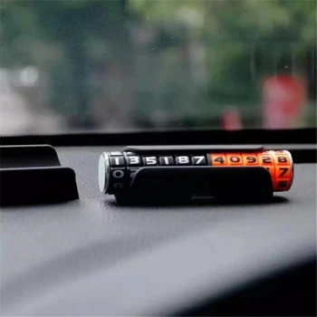 

Car Temporary Parking Card Phone Number Sign Password Parking Card Rotating Parking Card Hidden Temporary Parking Number Plate