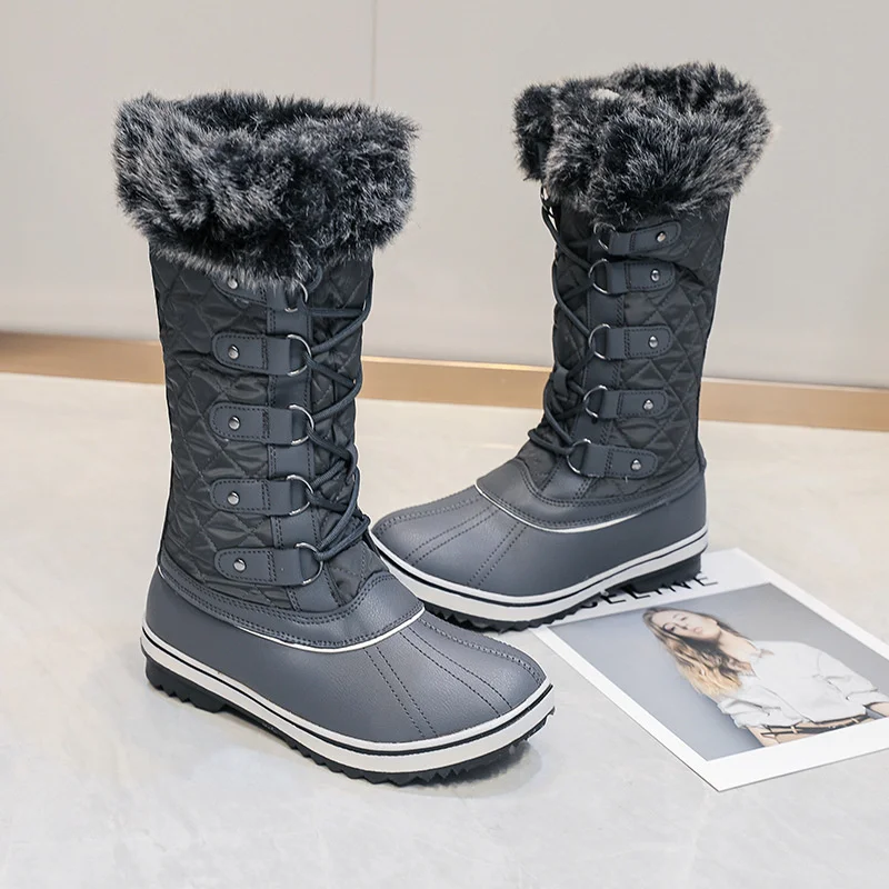 New 2025 Winter Boots Women Snow Boots Winter Shoes Warm Thick Fur