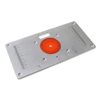 

Multifunctional Router Table Insert Plate Mounting DIY Flip Board for Woodworking Engraving Cutting Trimmer Accessories