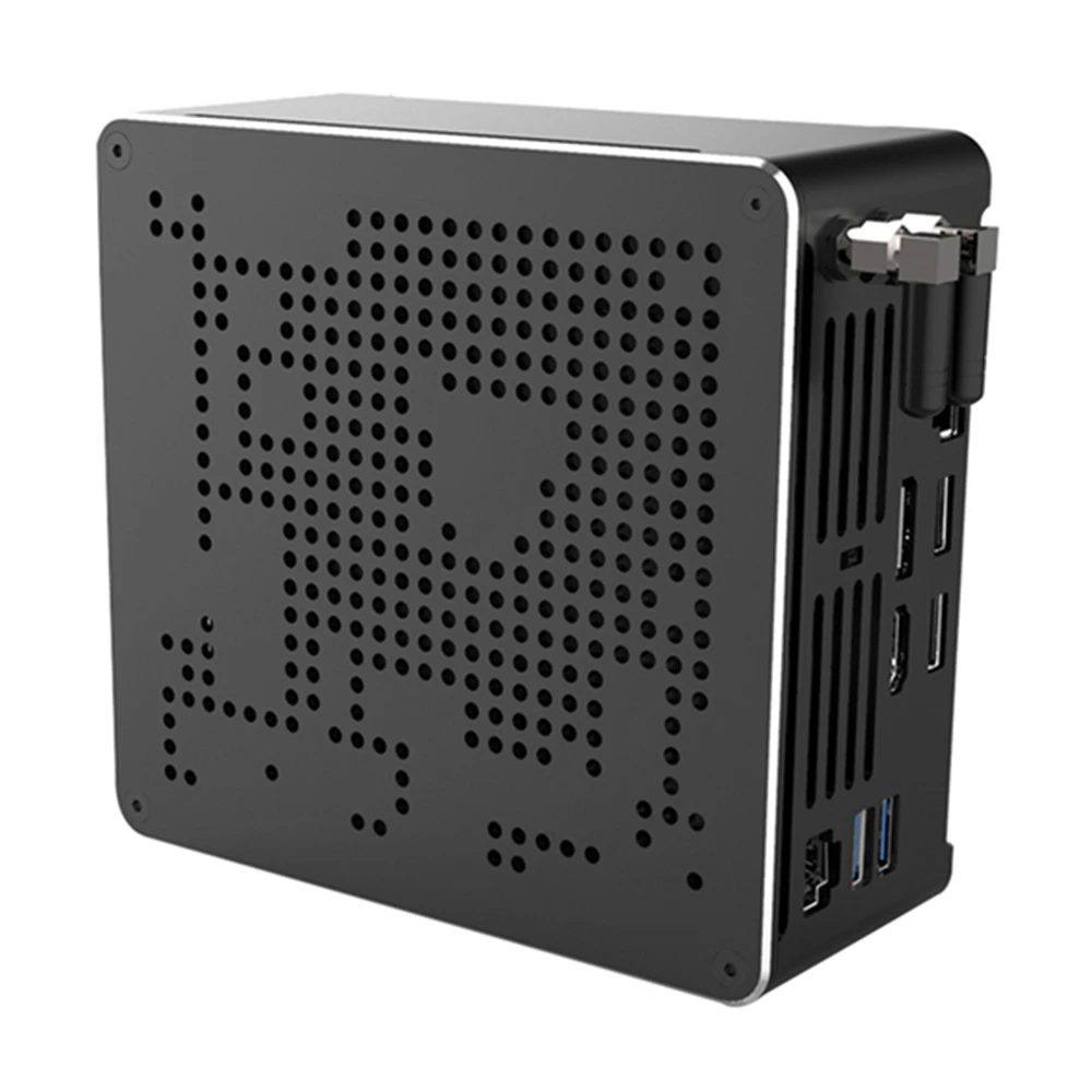 Мини ПК 2 LAN Intel Core i9 9880H 8 ядер 16 потоков игровой настольный компьютер * DDR4 M.2 NVMe Win10 Pro