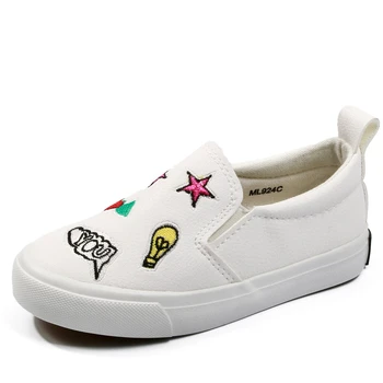 

#25#26#27#28#29#30 Children's Shoes White Sneakers Toddler Casual Shoes Children's Shoes Boys Sneakers Girls Sport Shoes ML924C