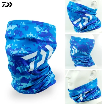 

DaiwaOutddor Summer Fishing Face Mask UV Protection Camouflage Sports Cycling Windproof Sunproof Ice Climbing Fishing Scarf