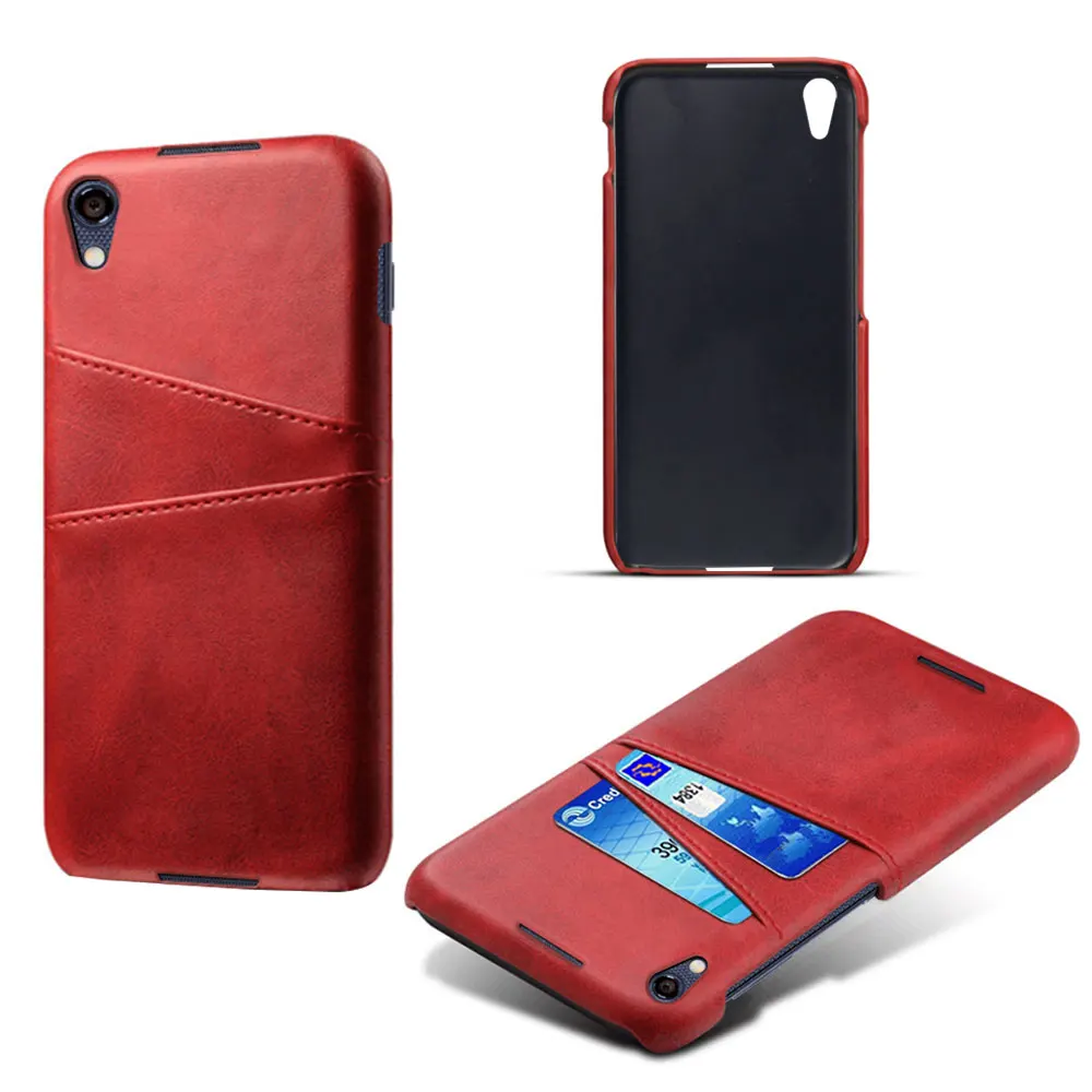 

10pcs/lot Retro Card Slots Back Crazy PU + PC Phone Leather Case Cover For BlackBerry Key 2/DTEK 50/DTEK 60 KEY2 Fundas Coque