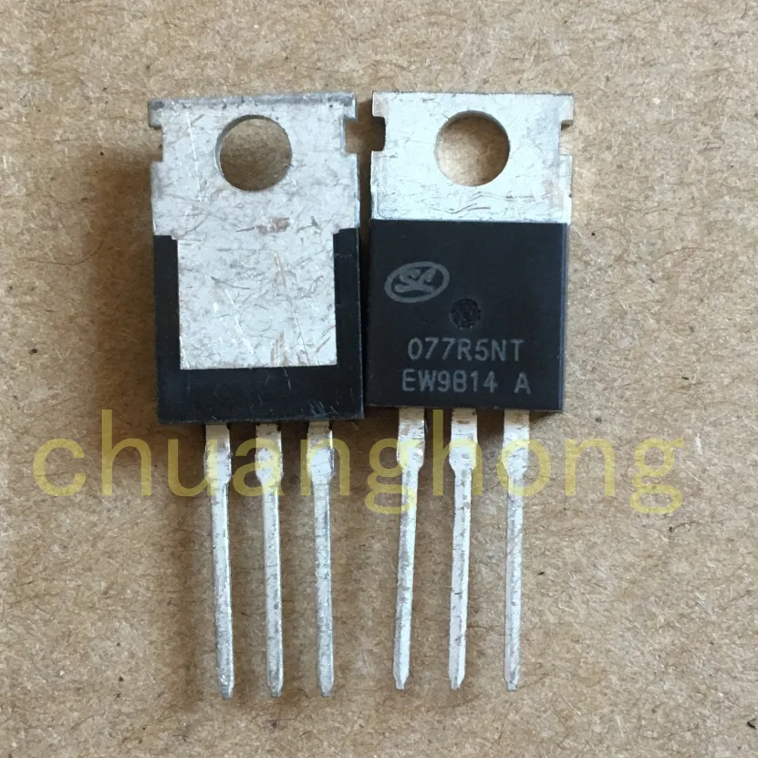 

1Pcs/Lot Original New Power Triode 077R5NT Field Effect Transistor TO-220 Commonly Used Controllers