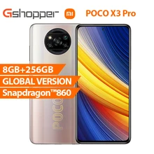 POCO X3 Pro NFC Global Version 8GB 256GB Smartphone Snapdragon 860 120Hz 48MP AI Camera 5160 Battery 33w Charging